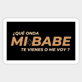 02 MI BABE Sticker